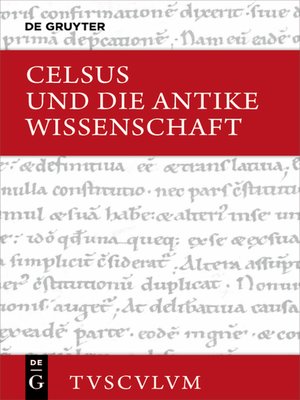 cover image of Celsus und die antike Wissenschaft